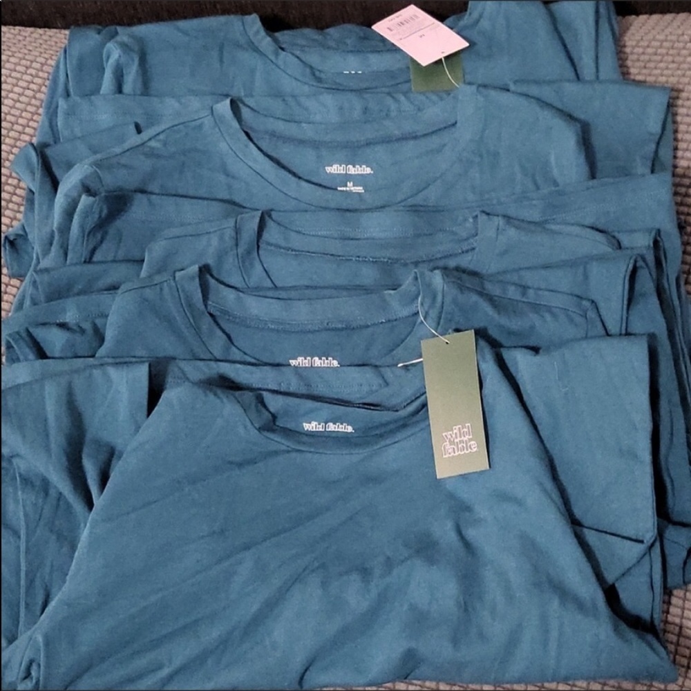 2 PACK- Wild Fable Long Sleeved Blue Tee